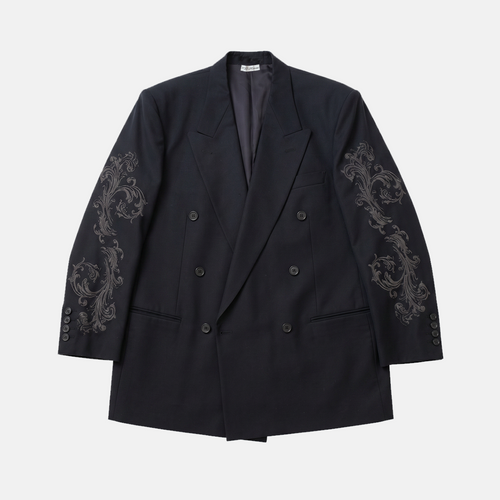 'NIHIL EST GRAVE' UNIQUE STATE BLAZER (1/1) BLACK