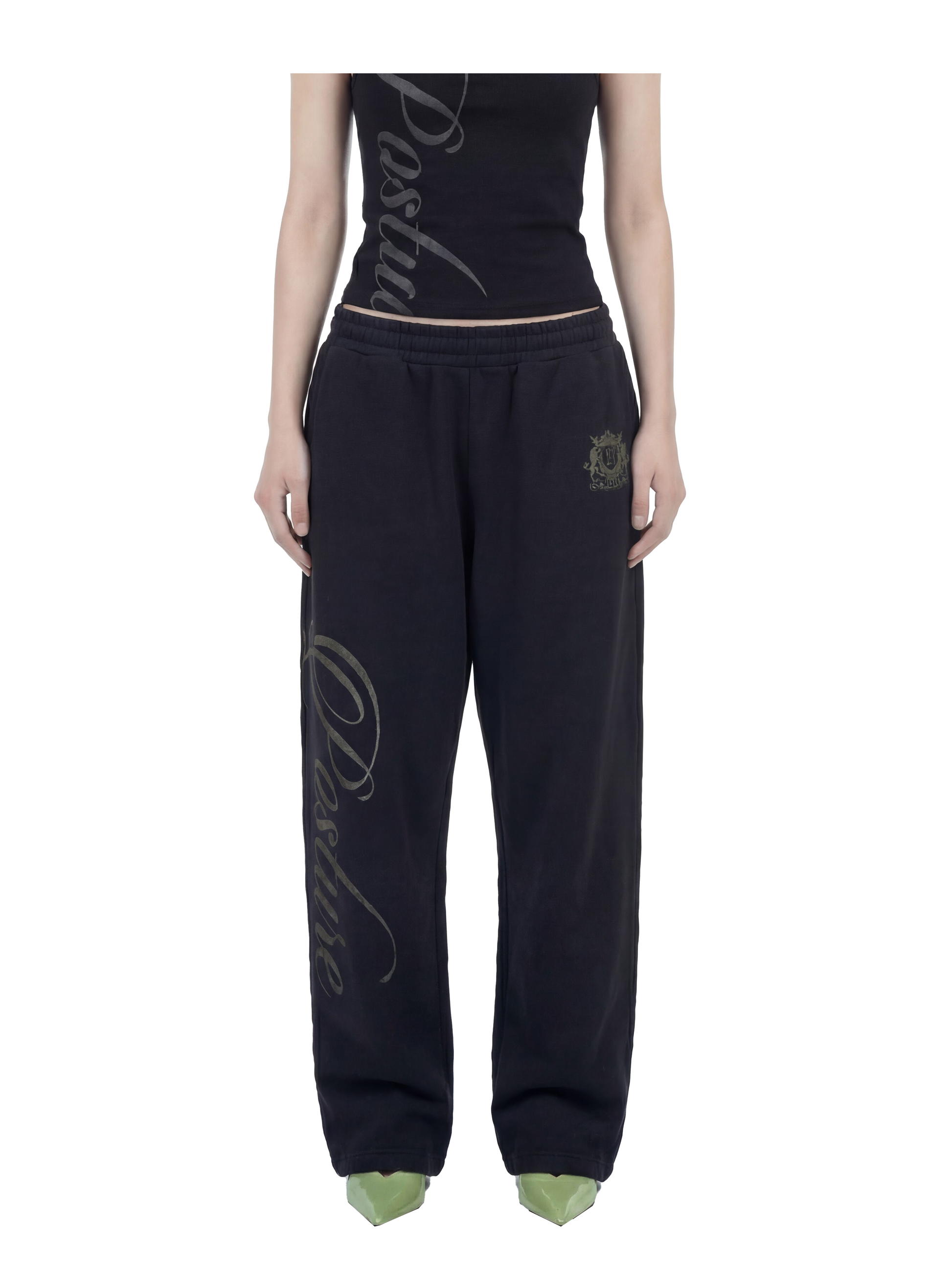 SCRIPT PANT (BLACK)