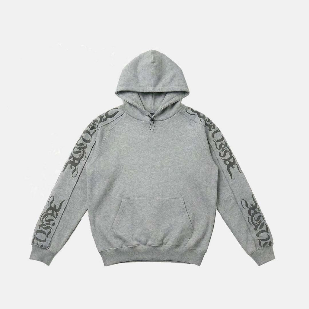GREY PANEL HOOD