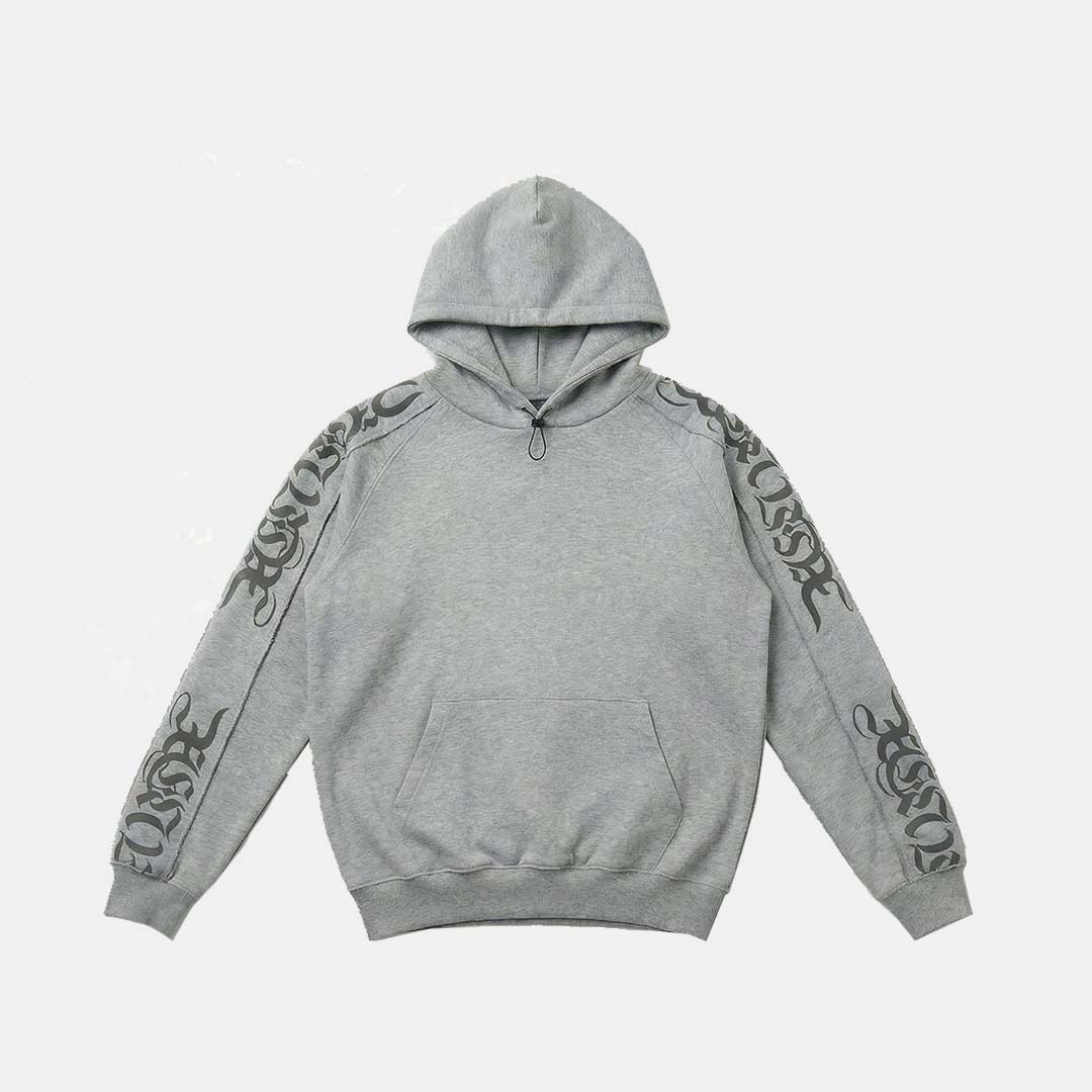 GREY PANEL HOOD