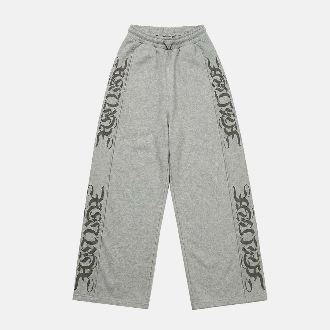 GREY PANEL PANT