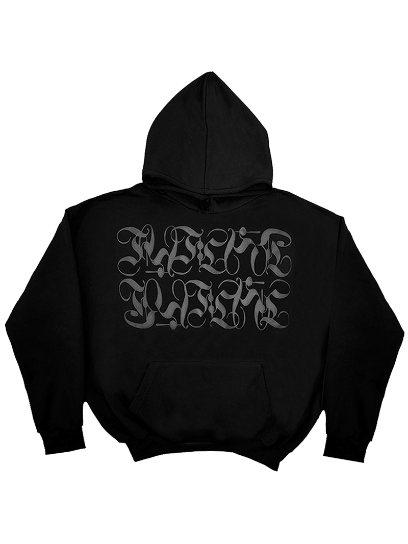 MARBLE HOOD (BLACK)