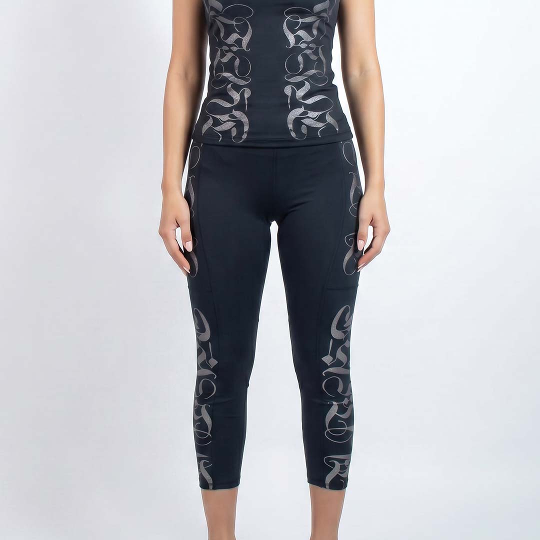 COMPRESSION CAPRI (BLACK)
